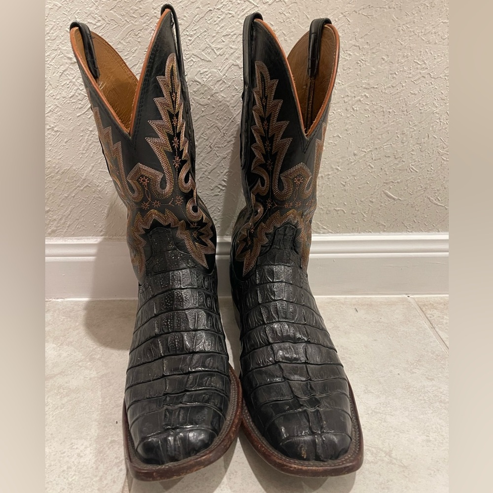 Lucchese Alligator Boots 9.5 D